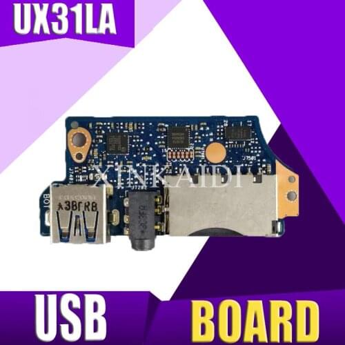 FOR ASUS UX31L UX31LA UX31 UX31E UX21 UX21E UX21A UX31E_FPC USB Audio Card Reader Board board