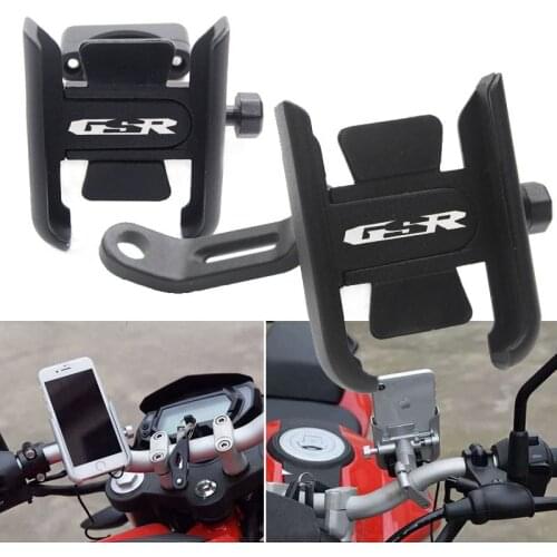For SUZUKI GSR400 GSR600 GSR750 GSR 400 600 750 Motorcycle high quality CNC Handlebar Mobile Phone Holder GPS Stand Bracket