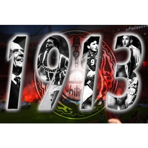 Full square&round diamond embroidery 1913 PSV Football badge 5d diamond painting Cross Stitch Rhinestone mosaic home decoration