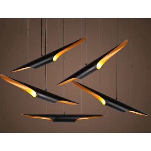 Pendant Lights cafe bar Designer creative bamboo hotel bedroom restaurant simple modern Pendant lamps FG591