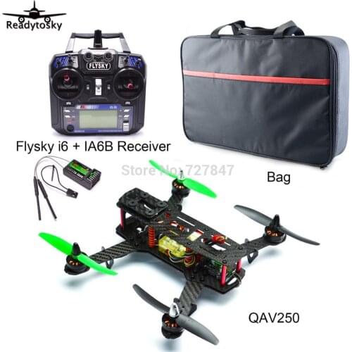 RC Plane ZMR250 Carbon Fiber CC3D MT2204 2204 2300kv Motor Littlebee 30a-S ESC Flight Control Flysky FS-i6 For QAV250 210