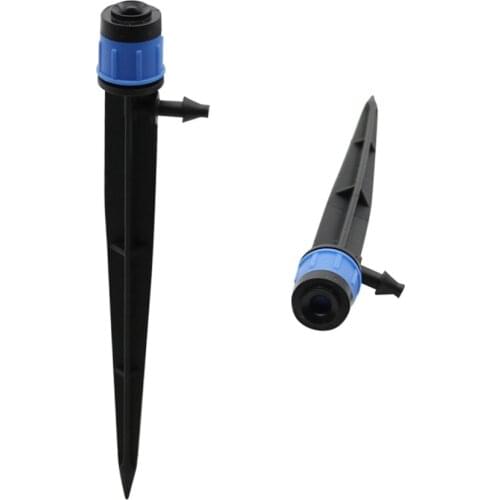 Agriculture Scattering Dripper 360 degrees Watering Sprinkler Head Fruit Tree Nozzle Water Cone Dripper for 4/7mm pipe 20Pcs