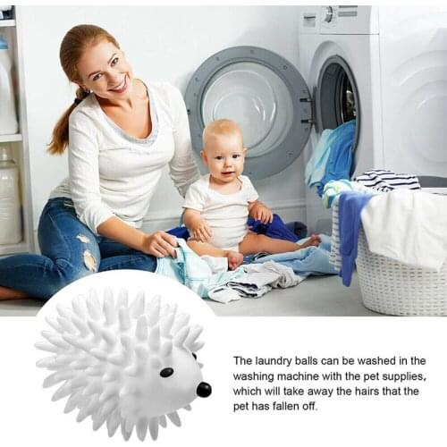 1/2Pcs Hedgehog Dryer Ball Reusable Dryer For Dryer Machine Anti Static Ball Dry Laundry Products Accessories Washing Ball LXY9