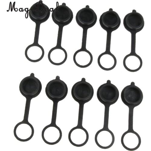 MagiDeal 10pcs Balancing Electric Scooter Charging Port hole Covers Silicone Protection lid cover