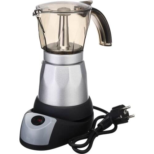 110/220V 400W Espresso Italian Mocha Maker Coffee Percolators Electric Moka Pot Portable Electric Office Coffee Maker EU/US Plug