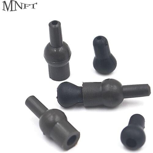 MNFT 40Pcs Carp Fishing Run Rig Accessories Swivel Connector Plastic Sleeve