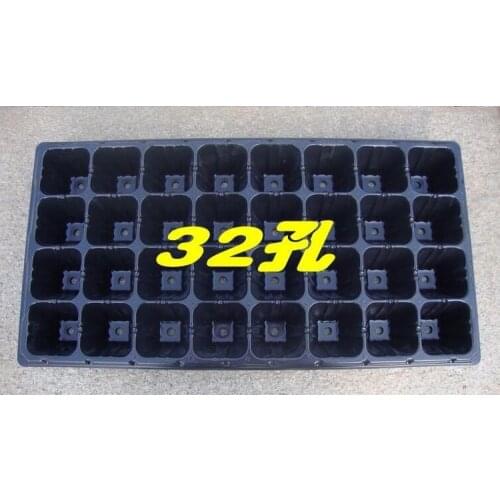 6pcs/lot,wholesale nursery seedling tray,block cassette tray plastic nursery pot planting Plug,garden supplies