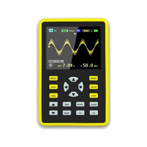 English Version FNIRSI-5012H Handheld Small Mini Oscilloscope 100MHz Bandwidth 500MS Sampling Digital Portable