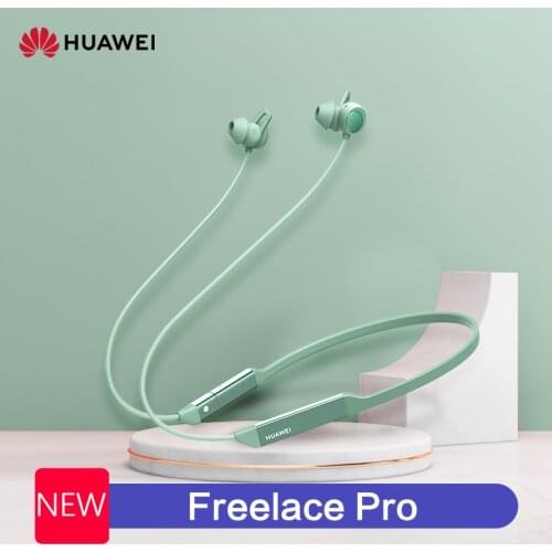 Huawei Freelace Pro Bluetooth Draadloze Headset 3 Mic Ontwerp Actieve Ruisonderdrukking Snelle Lading