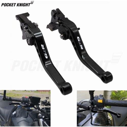 For SUZUKI GSR 750 2011-2018 GSR 600 2006-2011 GSR 400 2008-2012 Motorcycle Accessories CNC Short Brake Clutch Levers LOGO GSR