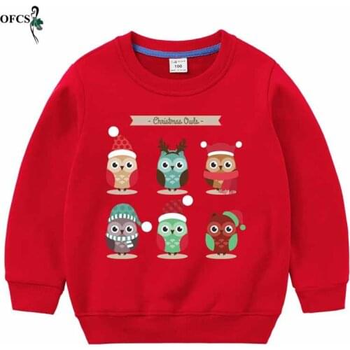 Boys long sleeve round collar candy color fleece pullovers girl lovely animal cartoon T-shirt coat 2 to 12 years old