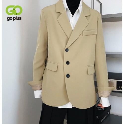 Autumn Woman Jacket Winter Clothes Office Lady Coat Korean Style Casual Black Blazers Oversize Women Femme Veste Kobieta Kurtka