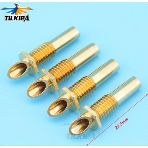 1pcs Rc Boat Brass Water cooling faucet M5 Thread L23mm Water Nipples Nozzles For Rc Boat