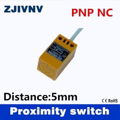Best quality IP67 PNP NC/ normally close DC 3 wires inductive proximity switch Angular column type ( LMF2-3005PB )