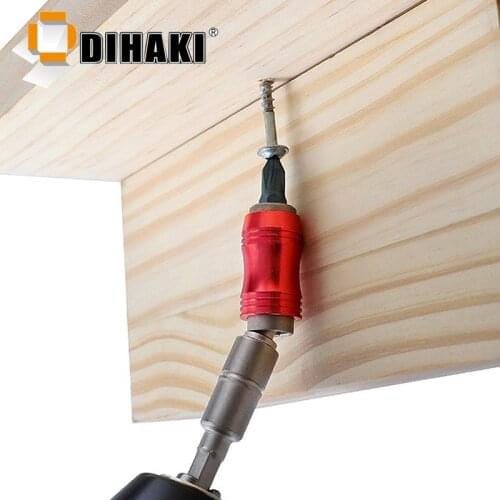 Magnetic Screwdriver Extension Rod 20 Degree Screw Driver Rod 1/4'' Hex Shank Screw Bit Screwdriver Bit Holder Extension Bar