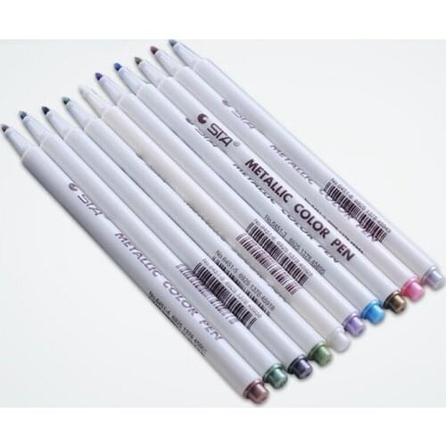 STA Art Markers Watercolor Brush Pen Double Head Manga Sketch Marker Pens For Drawing Art Supplies Stationery Paint Dual Tip Pen