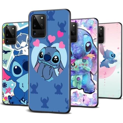 Cartoon Cute Stitch For Samsung Galaxy A91 A81 A72 A71 A52 A51 A42 A41 A32 A31 A22 A21 A12 A11 A3 A02 A01 Phone Case