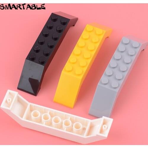Smartable Slope 2x2x10 (45°) Double Building Blocks MOC Parts Toys For Kids Compatible Major Brands 30180 6pcs/lot