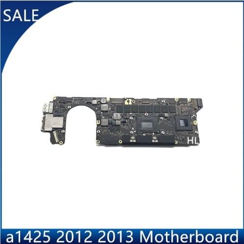 Tested Orignal A1425 Logic Board For MacBook Pro Retina 13" A1425 i5 2.5G/2.6G 8GB Motherboard 820-3462-A Late 2012 Early 2013