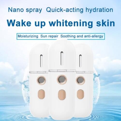 Hand-held Water Replenishment Device Hand-held Humidifier Facial spray device 12ml/11 * 3.75 * 3.7cm
