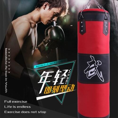 Fitness Sandbag Gym Home Hanging Boxing Bag Martial Arts Fight Karate Punch Muay Training Empty-Heavy Sand Bag Boxing Gloves