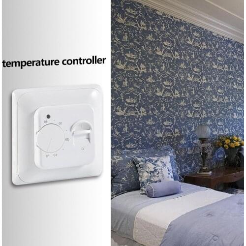 Warm Electric Floor Heating Room Thermostat Floor Cable Temperature Controller Practical Operation Simple Conveninently