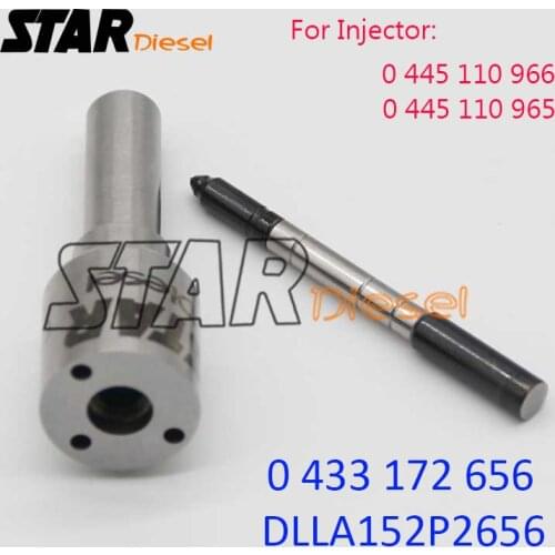 Star Diesel Nozzle DLLA 152 P 2656 Fuel Parts Automizer 0433172656 Injector Nozzle Tip DLLA152P2656 for 0445110966 0445110965