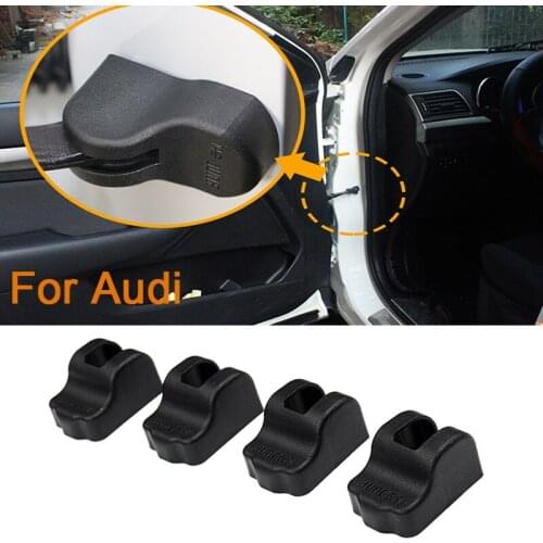 4pcs/lot Car styling Door Check Arm Protection Cover For Audi A3 A4 A5 A6 A7 A8 S5 Q3 Q5 TT TTS