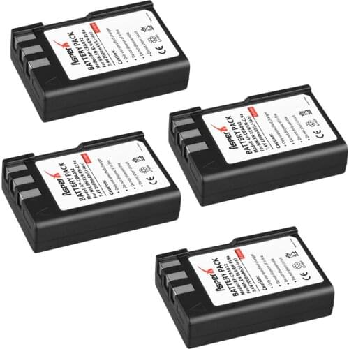 AsperX 4Pcs 2000mAh EN-EL9 EN EL9 EN-EL9a EN EL9a EL9a camera Battery AKKU For Nikon EN-EL9a D40 D60 D40X D5000 D3000 Camera