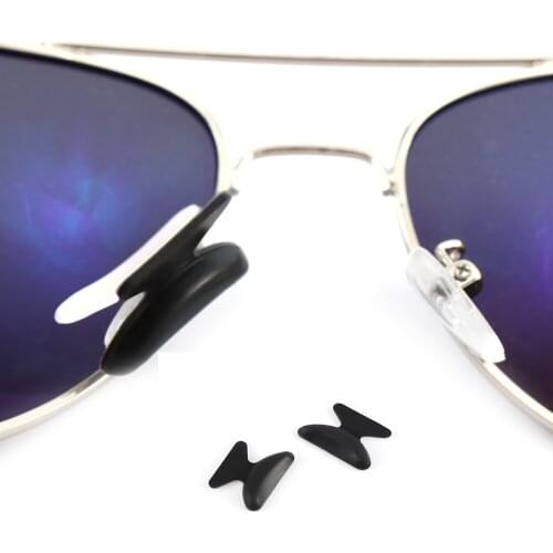 5 Pair/Bag Fashion Vision Care Silicone Eyeglass Sunglass Glasses Nose Pads On Nose Pad Care Anti-Slip Tools