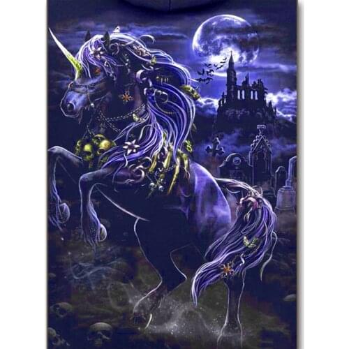 5D DIY square/round Diamond painting Skull horse Cross Stitch Diamond Embroidery Pattern Rhinestone J2975