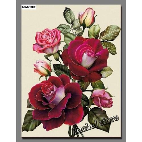 Diamond Embroidery Diy Diamond Painting Cross Stitch Kits Diamond Mosaic Camelliase Full Square Diamond Embroider FC009