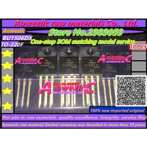 Aoweziic 100% new imported original BU1506DX TO220F NPN channel 700V 5A