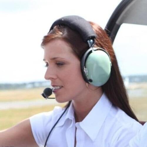 Linhuipad Pilot Aviation Headset Microphone Mic Cover Windshield Foam Sponge windscreens for Lightspeed aviation Headsets