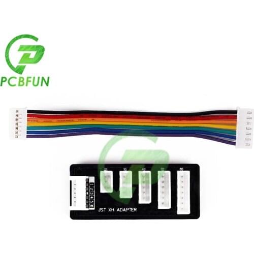 2S-6S Lithium Battery Balance Board with Cable for JST XH Balance Charger Adapter Expansion Board for MEGA Power 860/960 Charger