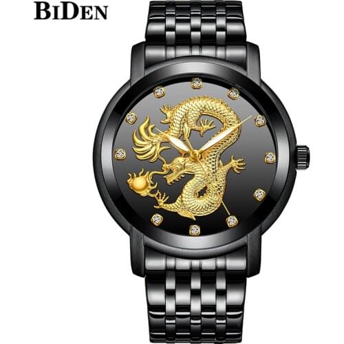 BIDEN Mens Stainless Steel Watch
