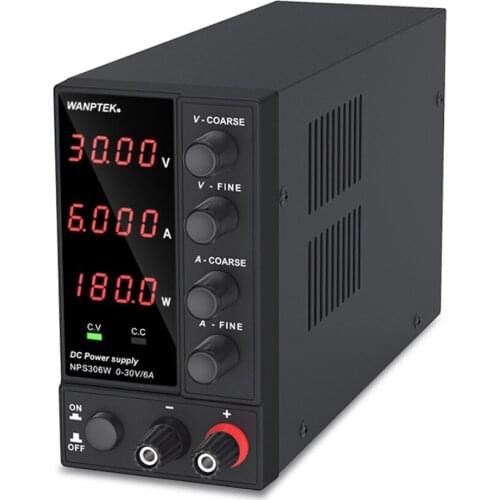 NPS306W 605W 3010W 1203W Adjustable Mini Digital DC Switching Power Supply With Power Display 30V 6A 5A 60V 120V 1A 220V