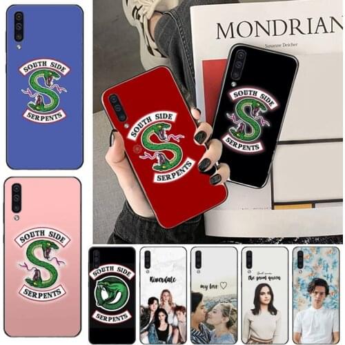 American TV Riverdale Southside Serpent Phone Case For Samsung galaxy S 7 8 9 10 20 edge A 6 10 20 30 50 51 70 note 10 plus