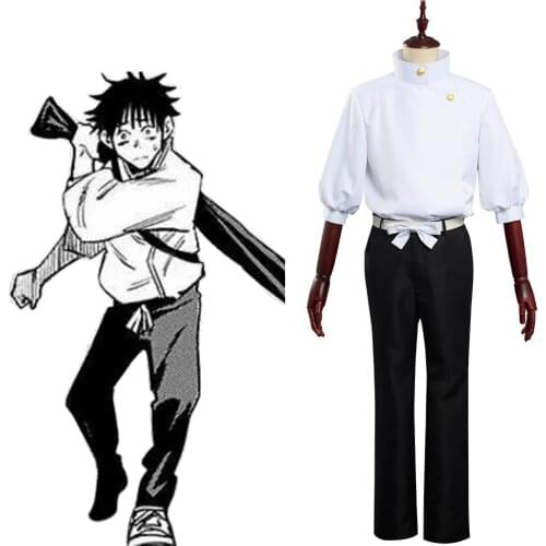 Anime Jujutsu Kaisen Yuuta Okkotsu Cosplay Costume Top Pants Outfits Halloween Carnival Suit