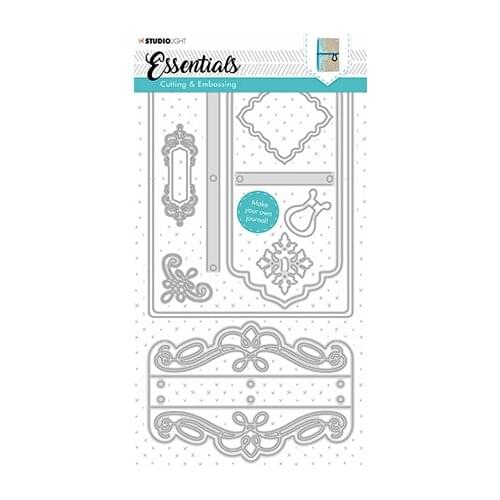 AliliArts Metal Cutting Dies 3D Essentials Frame #6 diy Scrapbooking Photo Album Decorative Embossing PaperCard Crafts Die