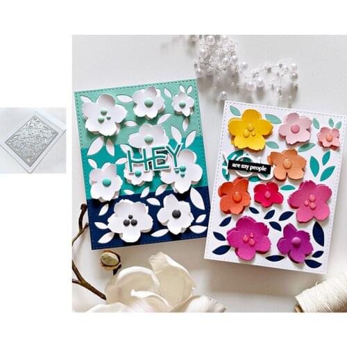 Flower Leaf Die Metal Cutting Dies for DIY Scrapbooking Crafts Dies Cut Stencils Maker Photo Album Template Handmade Decoration