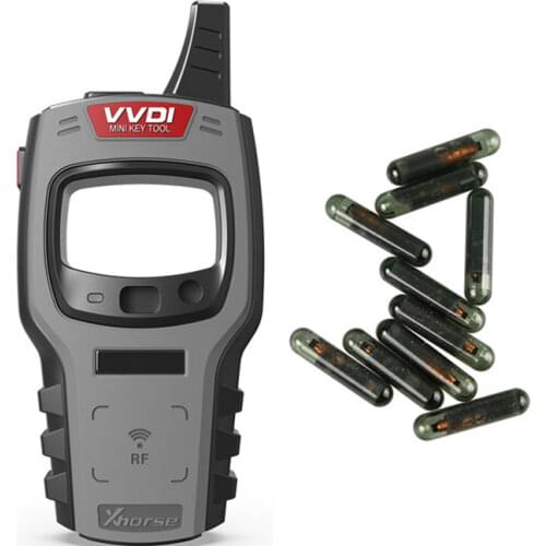 Xhorse VVDI Mini Key Tool Remote Key Programmer Global Version With One Year 96bit 48-Clone Function With 20pcs ID48 chip