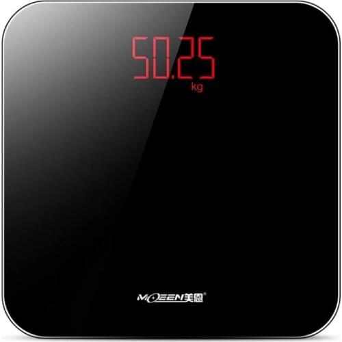 Bathroom floor scales smart household electronic bathroom digital Body bariatric LED display Division value 180kg=400lb