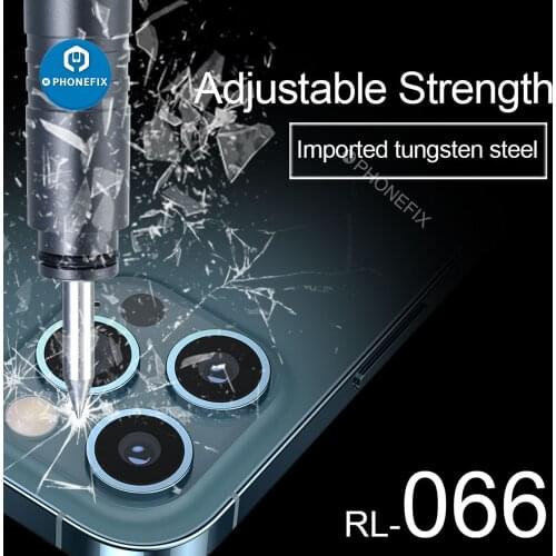 RELIFE RL-066 Rear Glass Breaking Pen Camera Cover for iPhone 8-12 Pro Max Phone Back Cover Battery Remove Repair Hand Tools