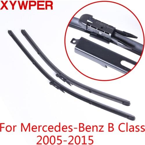 XYWPER Wiper Blades for Mercedes-Benz B-Class W245 W246 2005 2006 2007 2008-2015 Car Accessories Soft Rubber Windshield Wipers