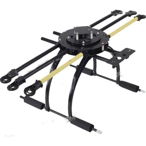 ATG 650-X6 -12 Glass Fiber Folding Frame Hex Rotor Hexa Multicopter W/Tall Landing Skid