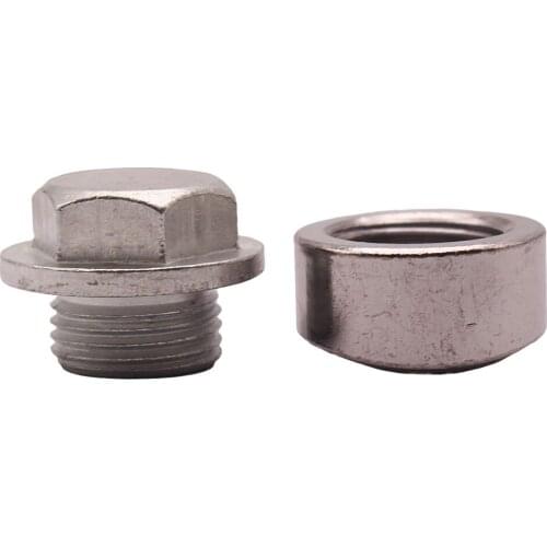 Weld On Exhaust O2 Bung Stainless Steel Universal Fitting 18mm