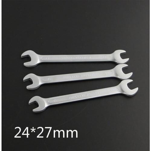 YOFE 24*27mm Universal Double Open End Wrench High Quality Multi-Function Spanner Repair Hand Tool for Bike or Car