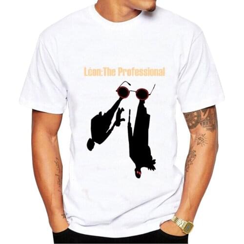 Vintage Mens T-Shirt Leon:The Professional Print T-Shirt Summer Fashion 2021