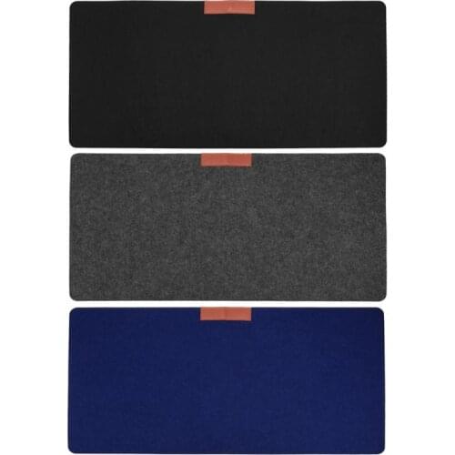 Felt Office Computer Desk Mat Modern Table Keyboard Mouse Pad 700*330*2 mm Wool Laptop Cushion Desk Mice Large Pure Color Mat